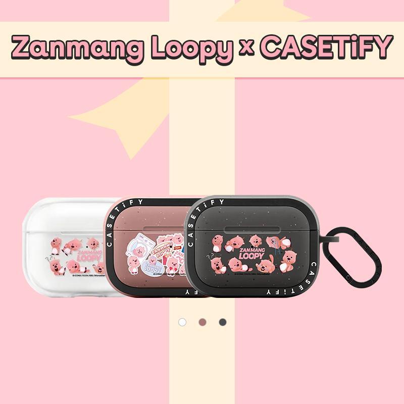 正版 限量casetifyZanmang Loopy适用于蘋果AirPods3代 AirPodsPro一代/二代耳机套