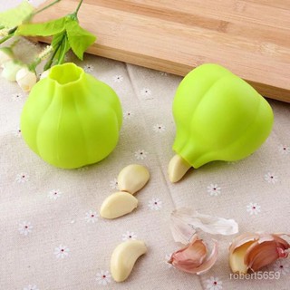 熱賣爆款圓形大蒜剝皮器創意廚房工具矽膠剝蒜器捏蒜頭蒜泥器剝蒜去皮工具
