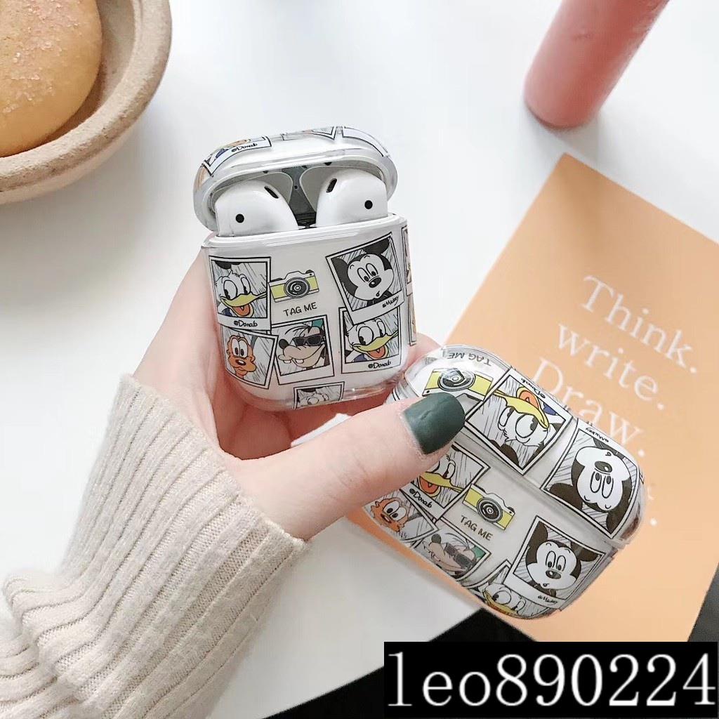 台灣出貨♡史努比 唐老鴨 查理AirPods Pro保護套 AirPods3 1/2代保護殼 蘋果無綫藍牙耳機保護套硬殼