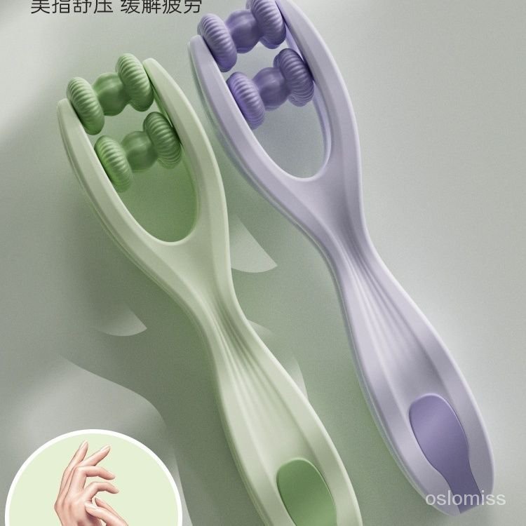 【台灣發售】手指按摩器 升級雙滾輪新款手指按摩器手關節疼痛虎口穴位按摩鼠標手縴手器