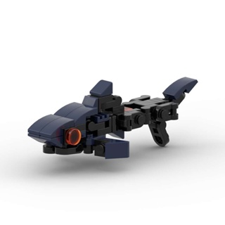 MOC小型變形機甲外骨骼機器人深海霸主兼容樂高益智拼裝積木玩具