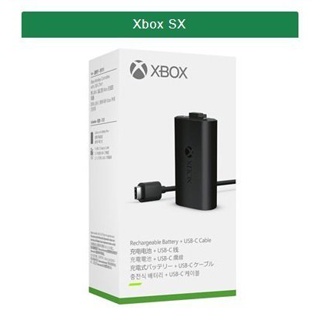 XBOX SERIES S X 手把 同步充電套件組 充電 電池 + USB-C 微軟 原廠 平行輸入【台中大眾電玩】