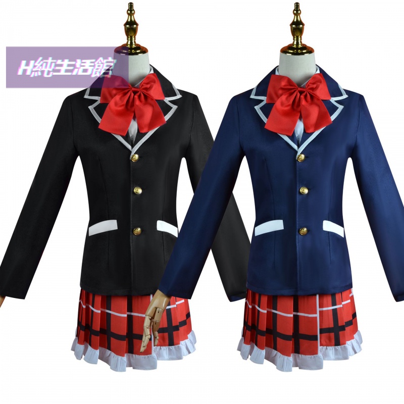 SOIP 【新品】中二病 也要談戀愛 cos 小鳥 遊六花凸守早苗 cosplay 服裝  cos服 cos服