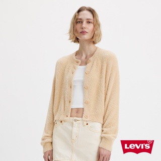 Levis 開襟外套 / 毛澎罩衫 / 泰迪毛 牛奶白 女款 A3235-0007 熱賣單品