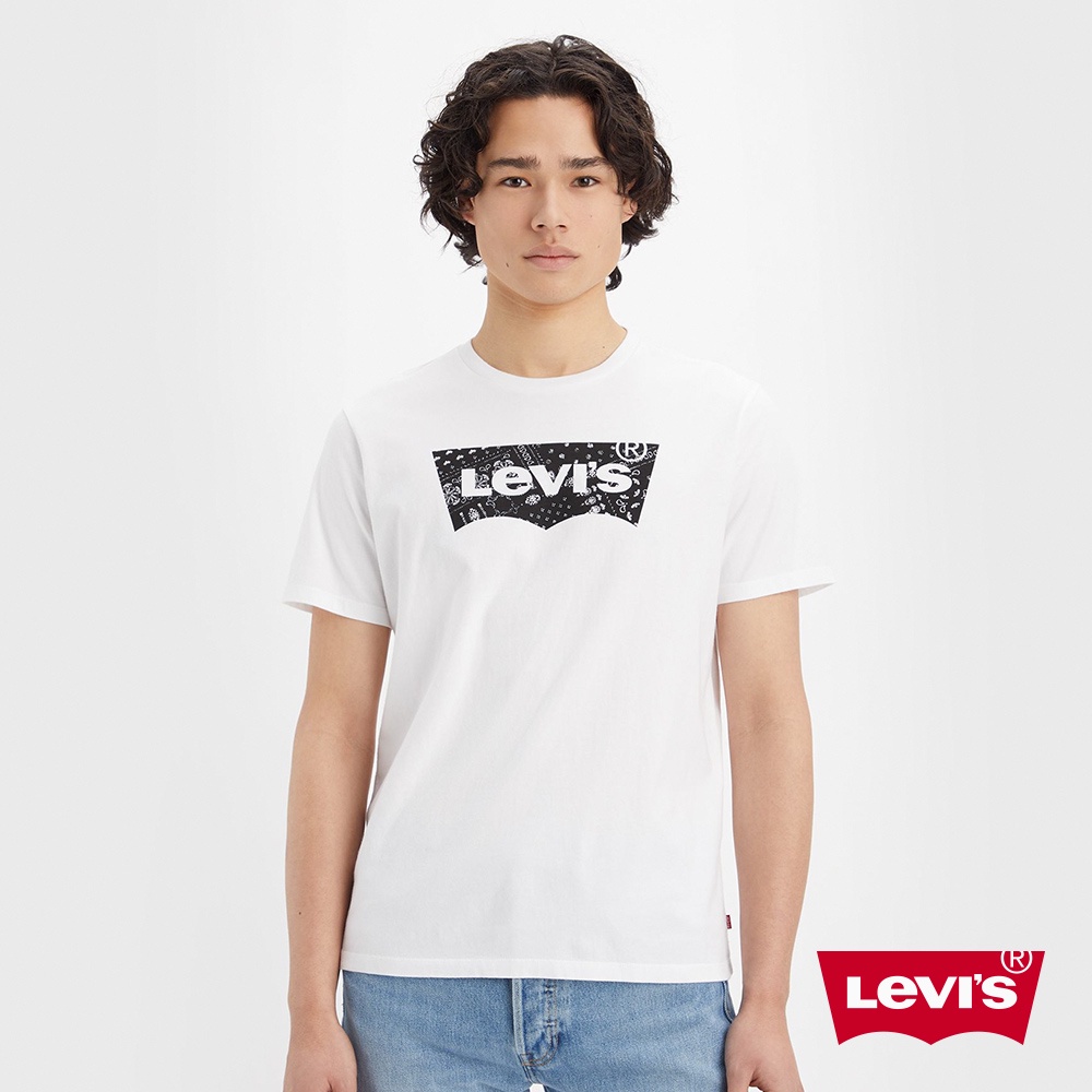 Levis 合身版短袖T恤 / 變形蟲經典Logo 白 男款 22491-1326 人氣新品