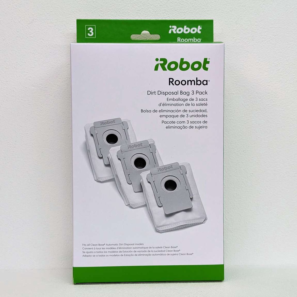 iRobot Roomba 原廠 集塵袋 3入 適 清潔底座 s i j Combo 系 i7+ i3+ j7+ s9+