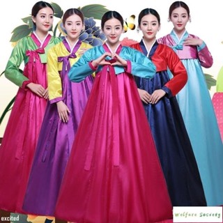 【新款】改良服裝 韓國傳統服飾 女士宮廷婚慶日常演出 韓服 朝鮮民族服 舞蹈臺古裝 韓國韓服 朝鮮族服裝 韓國服
