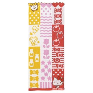 免運 日本進口 凱蒂貓 Hello Kitty 長巾 長毛巾(34X80CM) 賣場多款任選