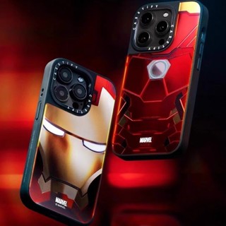 IRONMAN 鋼鐵俠鋼鐵人 iPhone15Promax手機殼 蘋果14Promax硬殼13Promax防摔12Pro