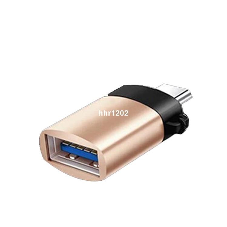 USB C OTG轉接頭Type-C安卓轉USB3.0手機隨身碟數據線 MICRO連接器hhr1202