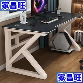 免運【JCW】K腳電腦桌臺式桌子家用長方形電腦桌辦公桌電腦桌學生寫字臺工作臺學習桌子臥室電腦桌宿舍大桌子電競書桌鋼架電腦