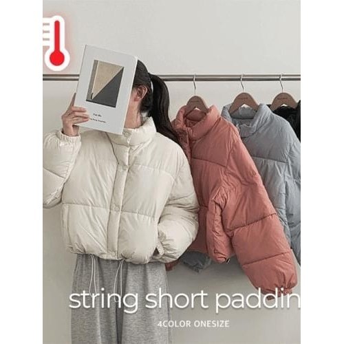 【Codibook】韓國 peachmode 澎澎鋪棉羽絨外套［預購］拉鍊外套 羽絨外套 女裝