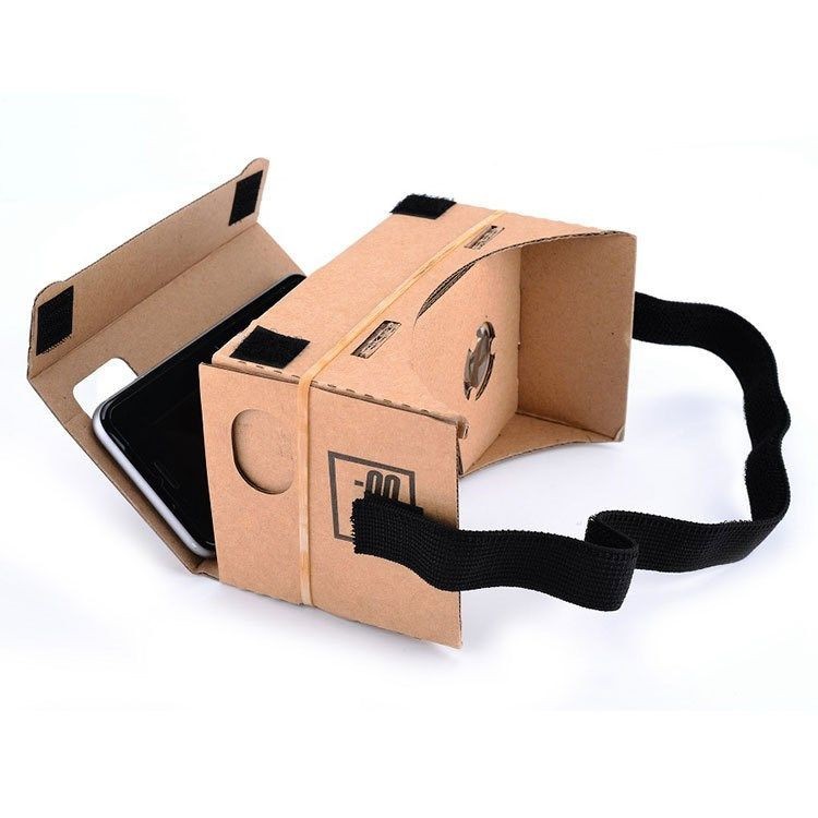 Google cardboard paper vr glasses head-mounted mobile phone