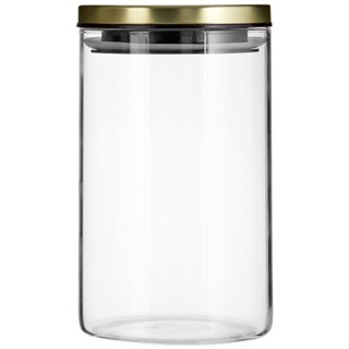台灣現貨 英國《Premier》Freska玻璃密封罐(金950ml) | 保鮮罐 咖啡罐 收納罐 零食罐 儲物罐