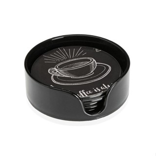 臺灣現貨 西班牙《VERSA》收納盒+杯墊6入(午茶時光) |