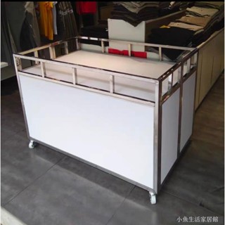 《免運 可貨到付款》 限時下殺不銹鋼推車擺攤超市便利店特價車促銷車甩貨車服裝特賣花車可折疊