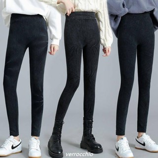 胖ＭＭ 高腰仿牛仔褲 女秋冬高彈大尺碼內搭褲 45-85kg 加肥加大胖ＭＭ緊身褲 鬆緊腰內搭褲 窄管長褲FF033