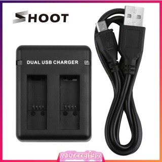 Dual Port Slot AHDBT-501 Battery Double Charger For GoPro He