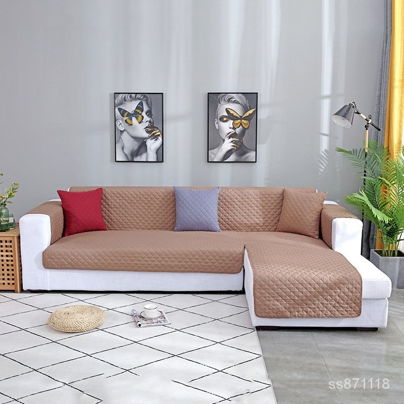 沙發套 沙發墊 沙發罩 沙發毯貴妃連體沙發罩一體雙面防水寵物沙發墊直供沙發保護墊