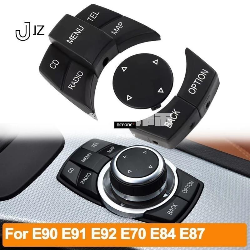 適用於內飾汽車ic IDrive多媒體按鈕菜單按鈕寶馬X1 X5 X6 E系列E87 E90 E91 E92