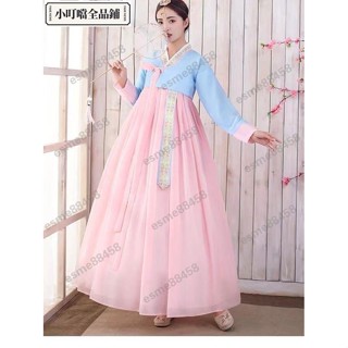 閃購/韓服朝鮮族朝鮮宮廷舞蹈古裝寫真延吉改良傳統禮服舞臺演出服服裝/esme88458
