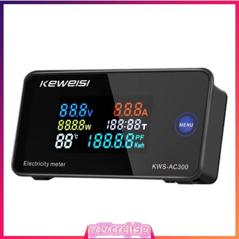 KEWEISI,KWS-AC300 Digital Voltmeter AC 50-300V Voltage 45-65