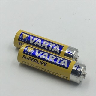 電池 3號電池 4號電池 德國進口VARTA瓦爾塔AA碳性R6P 5號電池1.5V SUPERLIFE 1粒價格