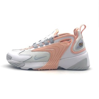 Nike Wmns Zoom 2K 珊瑚粉白 灰橘 透氣 休閒運動慢跑鞋 AO0354-108 女鞋