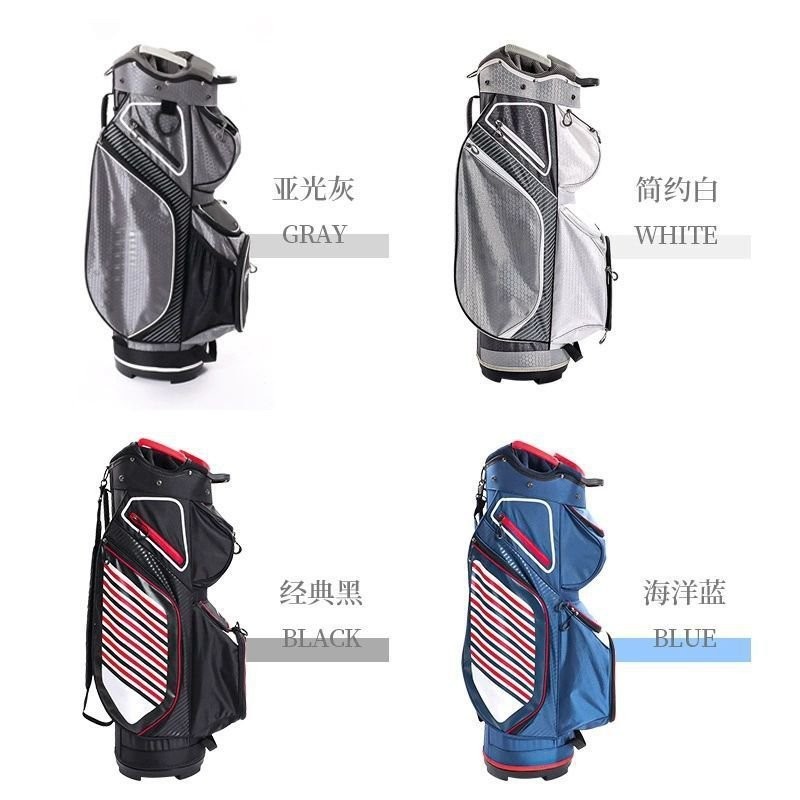 免運 廠傢高爾夫球包跨境14格高爾夫球袋輕便便攜高爾夫球車包