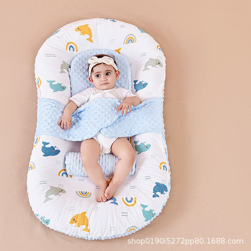 【文森母嬰】免運樂韻寶嬰兒床中床新生兒仿生睡床可移動嬰兒床寶寶防壓便攜式