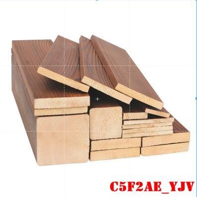 木板材木條護墻板桑拿板吊頂庭院葡萄架戶外木方防腐木地板碳化