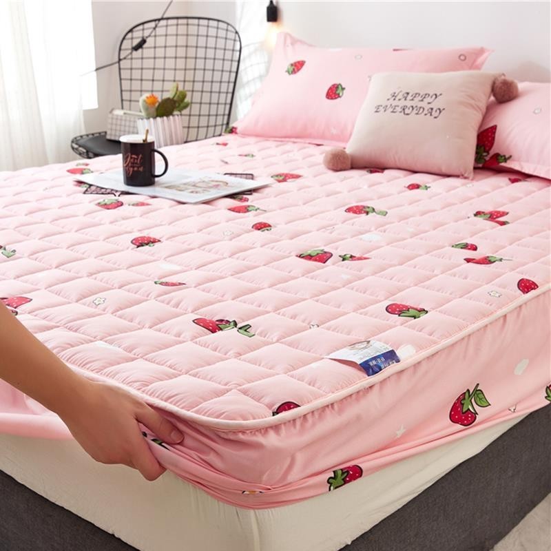 Mattress cover cotton bed breathable fitted sheet pad 床墊套