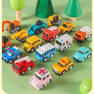 ins風可愛汽車擺件爆款合金車玩具回力汽車潮流擺件兒童玩具精緻