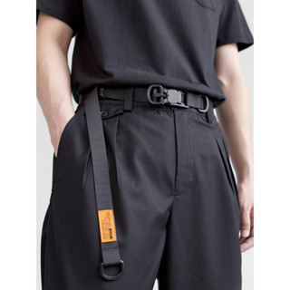磁力扣機能腰帶男女 年輕人裝飾褲帶戰術快速工裝ins潮流尼龍皮帶