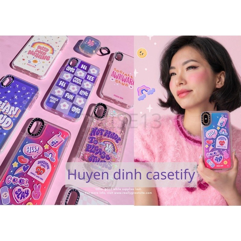 正品（現貨免運）《領關注禮》Huyen dinh casetify 聯名 Casetify 流沙手機殼 iPhone 1