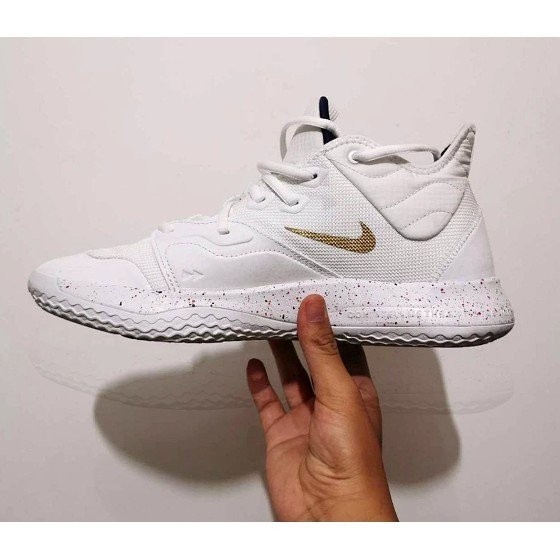 NIKE PG3 USA 白金配色 籃球 AO2608-100 慢跑鞋