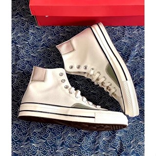 Converse Chuck 1970S Hi 白色拼接 草綠冰淇淋 男女 高筒 休閒 170128C 慢跑鞋