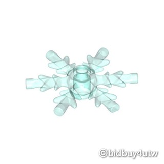LEGO零件 雪花 x789 透明淺藍色 6136391【必買站】樂高零件