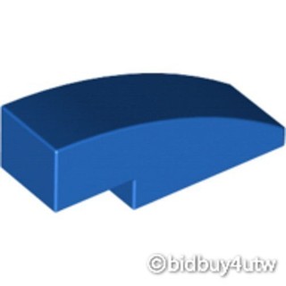 LEGO零件 弧形磚 3x1 50950 藍色 4543998【必買站】樂高零件