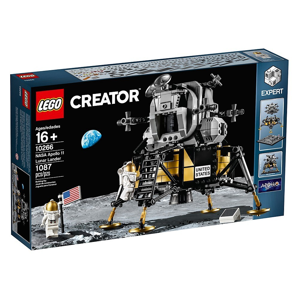LEGO 10266 NASA阿波羅11號登月小艇 Creator Expert系列【必買站】樂高盒組
