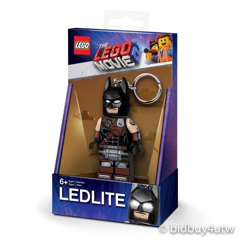LEGO LGL-KE146 樂高玩電影2 蝙蝠俠鑰匙圈燈 鑰匙圈手電筒 (LED)【必買站】樂高文具周邊系列