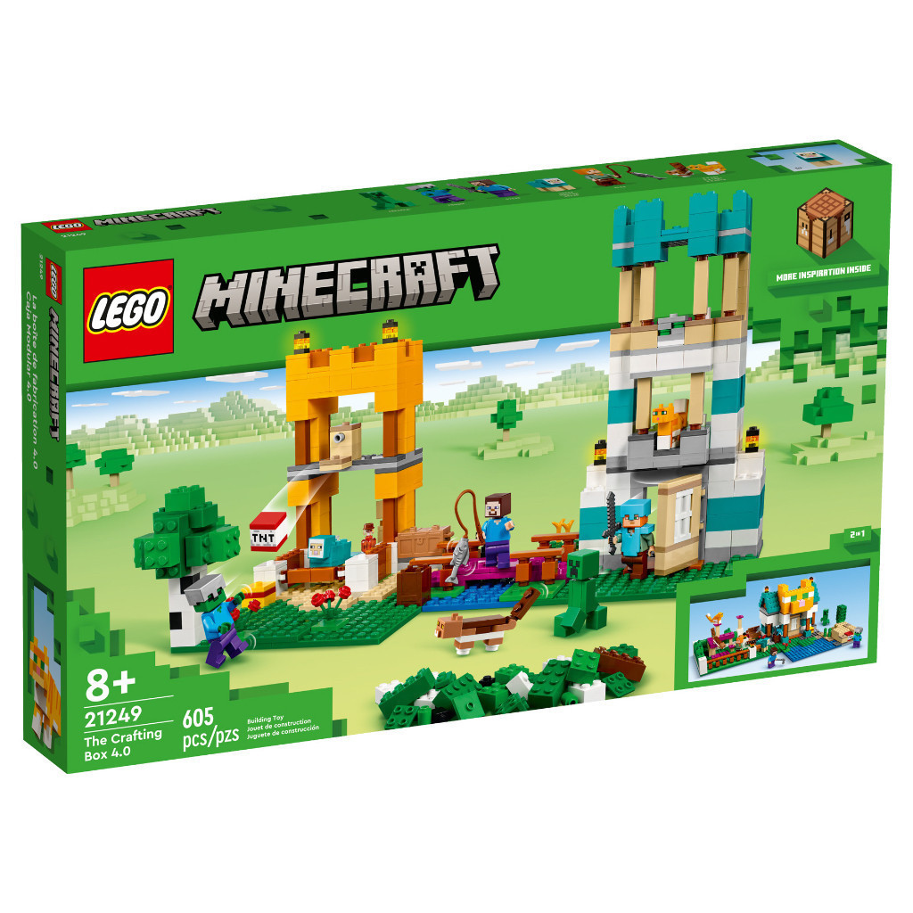 LEGO 21249 創意製作盒4.0 Minecraft系列【必買站】樂高盒組