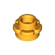 LEGO零件 圓形平板 1x1 24866 亮橘色【必買站】樂高零件