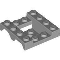 LEGO零件 載具擋泥板 4x4x1 24151 淺灰色 6144745【必買站】樂高零件