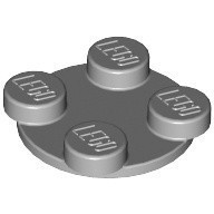 LEGO零件 轉盤 2x2 3679 淺灰色【必買站】樂高零件