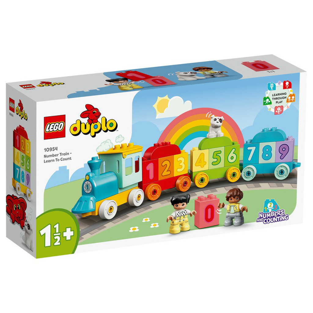 LEGO 10954 數字列車－學習數數 得寶系列【必買站】樂高盒組
