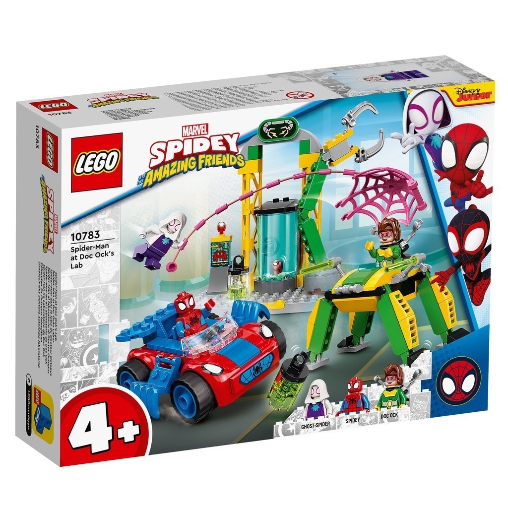 LEGO 10783 蜘蛛人與八爪博士的實驗室 樂高 超級英雄系列【必買站】樂高盒組