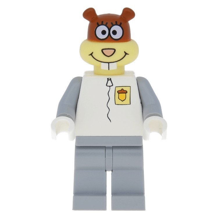 LEGO人偶 BOB012 綜合系列 Sandy 珊迪 海綿寶寶【必買站】樂高人偶
