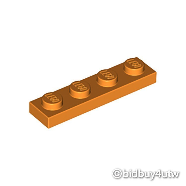 LEGO零件 薄板磚 3710 橘色 4118782【必買站】樂高零件