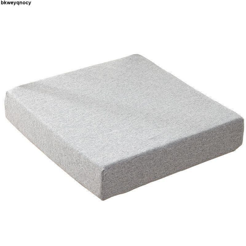 坐墊🎃✨定制60D高密度海綿沙發墊加厚加硬飄窗墊實木紅木坐椅床墊榻榻米